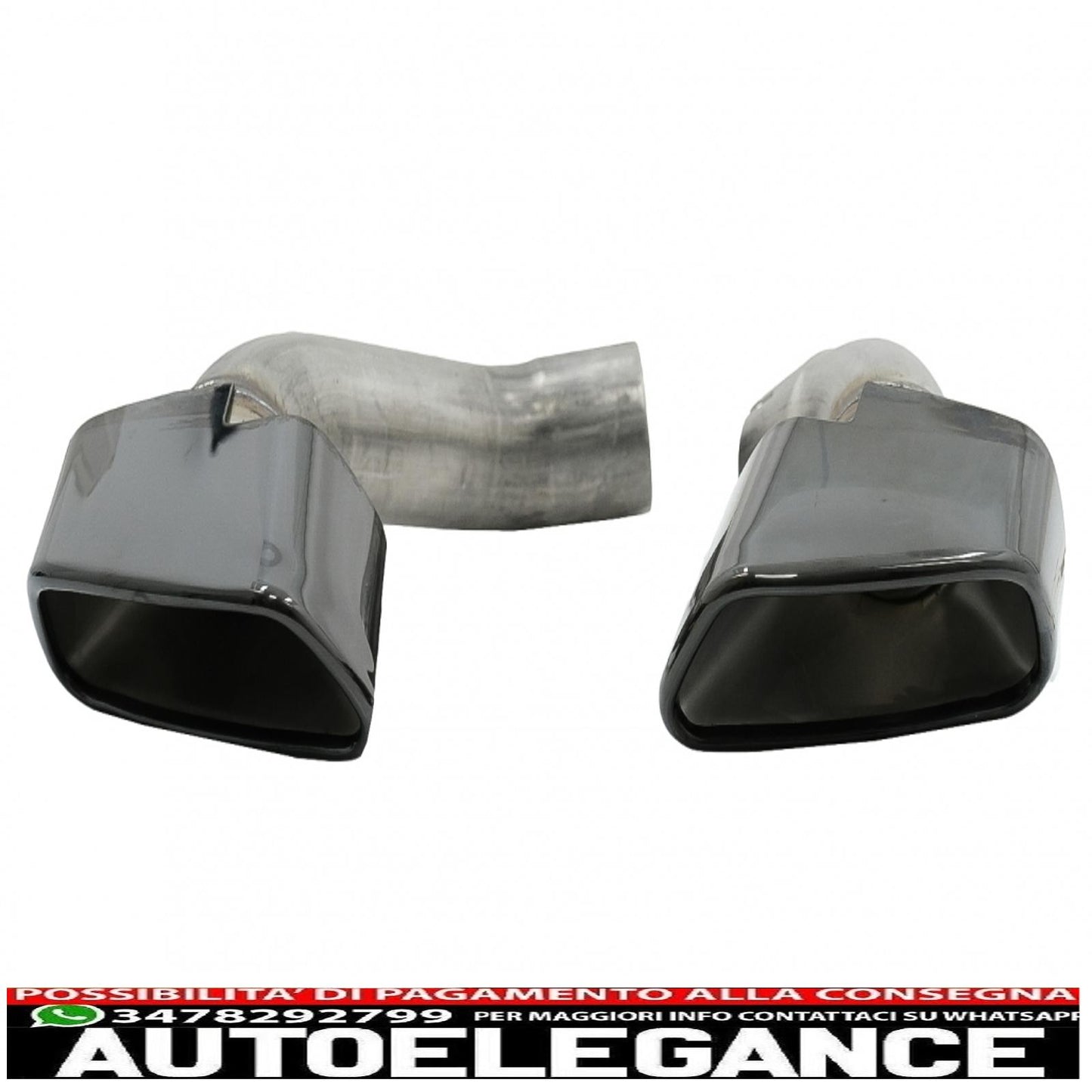 Diffusore mantovana per paraurti posteriore con terminali di scarico quadrati adatto per BMW X5 F15 (2013-2018) design m-tech V8 per paraurti posteriore standard edizione grigio scuro