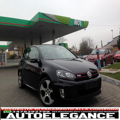 Paraurti anteriore adatto per vw golf vi 6 (2008-2013) look gti