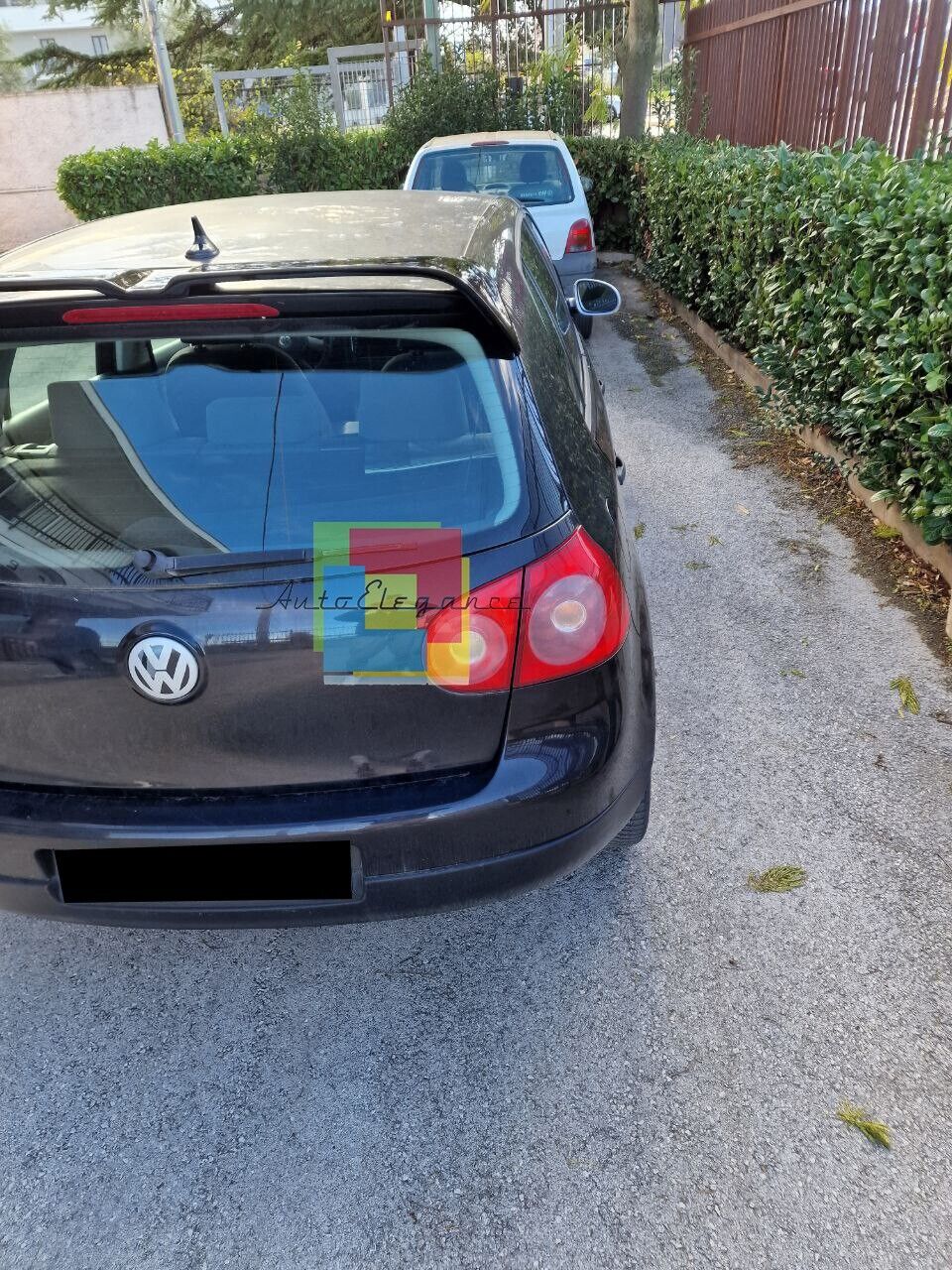 SPOILER SUITABLE FOR VW GOLF 5 OETTINGER GLOSSY BLACK SPORTY LOOK