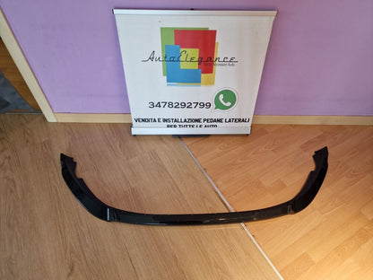 SPLITTER 3 PIECES SUITABLE FOR RENAULT CLIO 5 RS LOOK EVO V1 BLACK