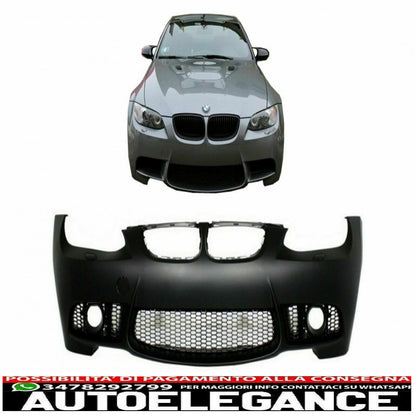 paraurti anteriore adatto per bmw serie 3 e92 e93 m3 (2006-2009) senza pdc e proiettori