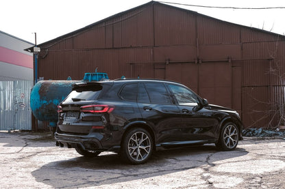 DIFFUSER SUITABLE FOR BMW X5 G05 2018-2022 MSPORT LOOK GLOSS BLACK