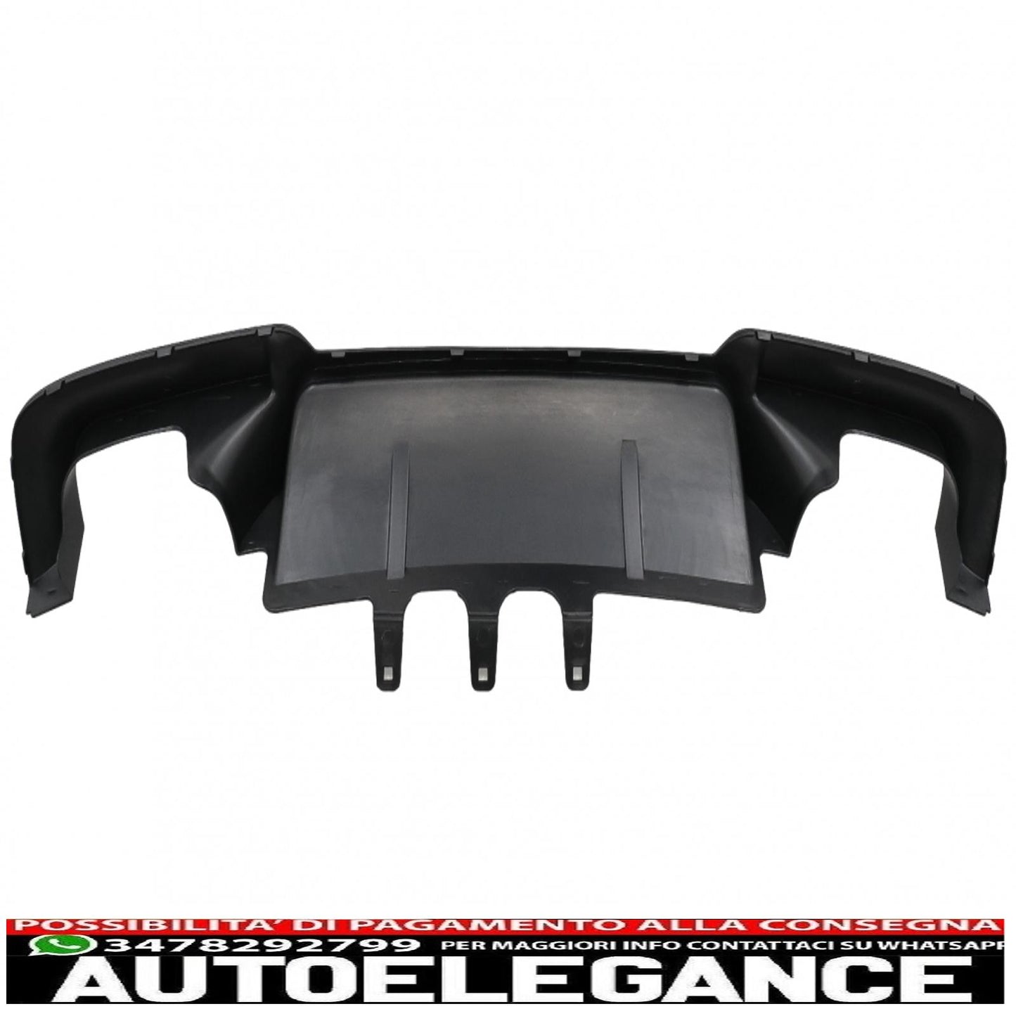 diffusore d'aria a doppia uscita adatto per bmw serie 5 f10 f11 (2011-2017) m design