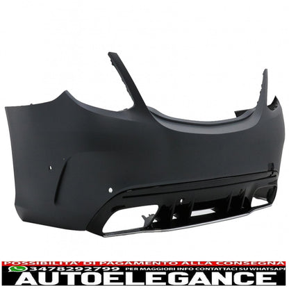 complete body kit suitable for mercedes c-class w205 sedan (2014-2020) c63s edition 1 design 