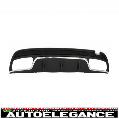 kit carrozzeria di conversione adatto per mercedes classe c w205 s205 (2014-2020) paraurti anteriore design c63 con diffusore posteriore e terminali di scarico