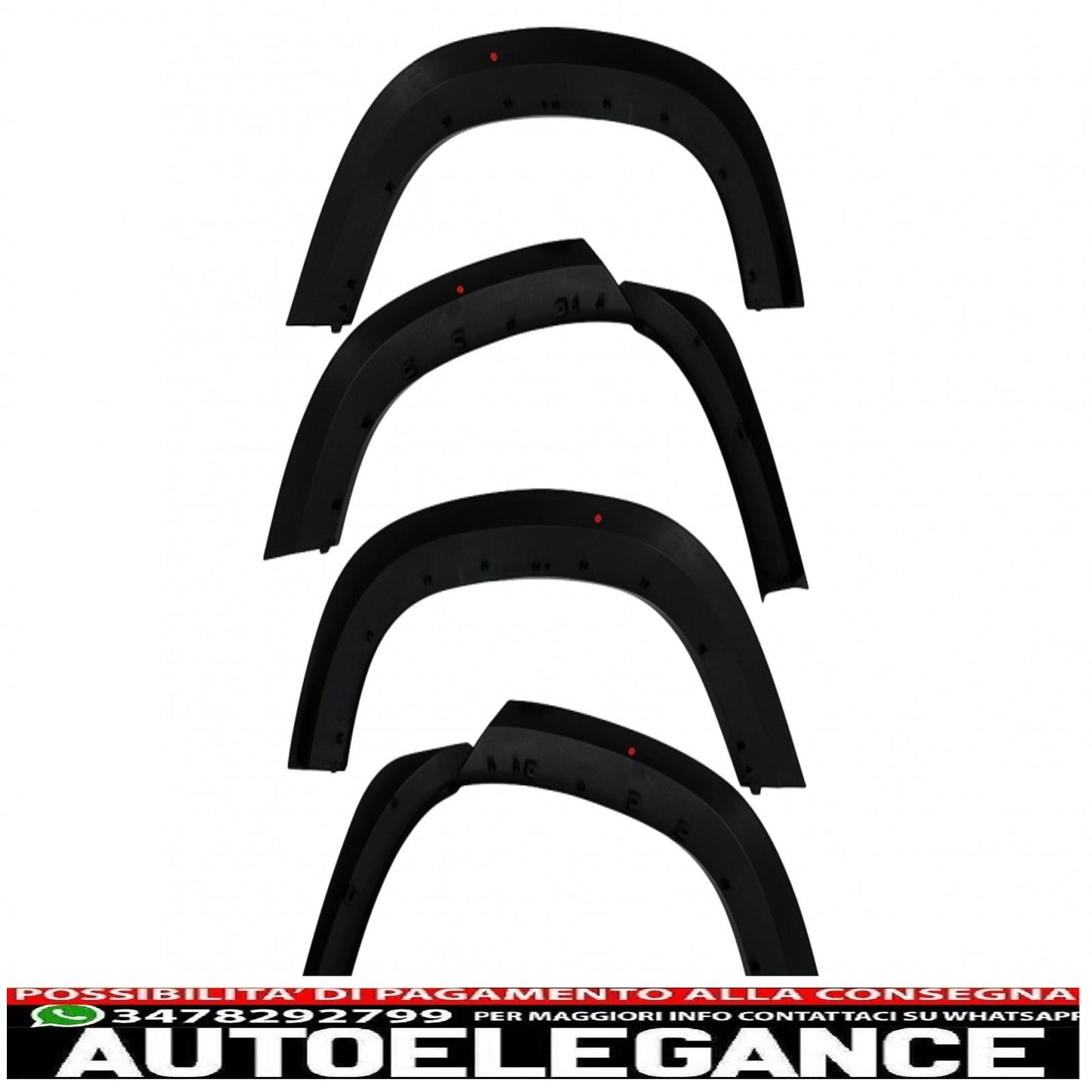 body kit suitable for Land Rover Defender Suv L663 (2019 onwards) piano black 