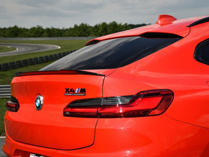 SPOILER BAGAGLIAIO ADATTO PER BMW X4 G02 2019+ LOOK M COMPETITION NERO LUCIDO