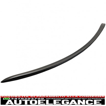 Boot Spoiler Suitable for Mercedes E-Class W213 (2016 onwards) Piano Black