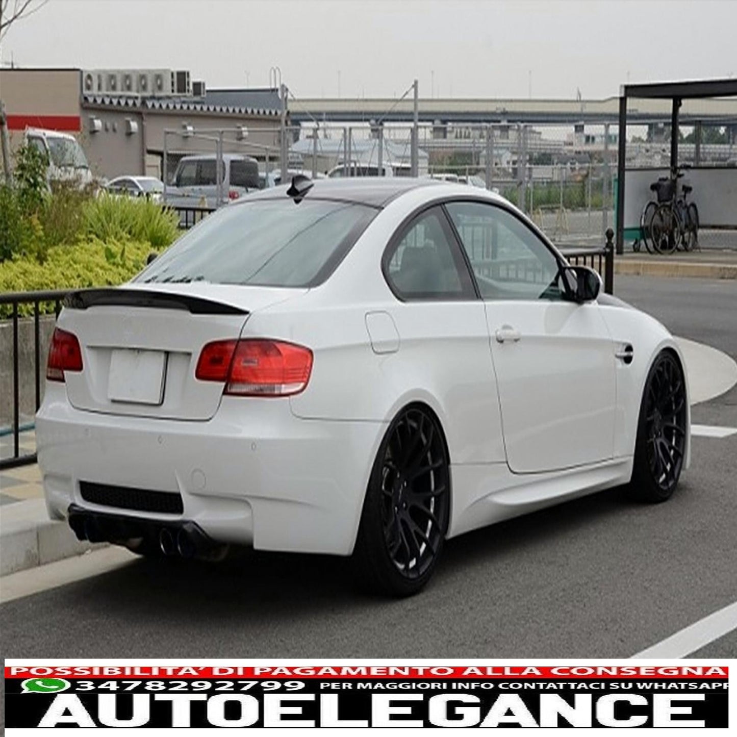 side skirts suitable for bmw 3 series e92 e93 (2005-2014) coupe cabrio m-technik design 