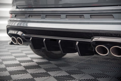 DIFFUSER SUITABLE FOR CUPRA ATECA MK1 2018-2021 GLOSSY BLACK SPORTY LOOK