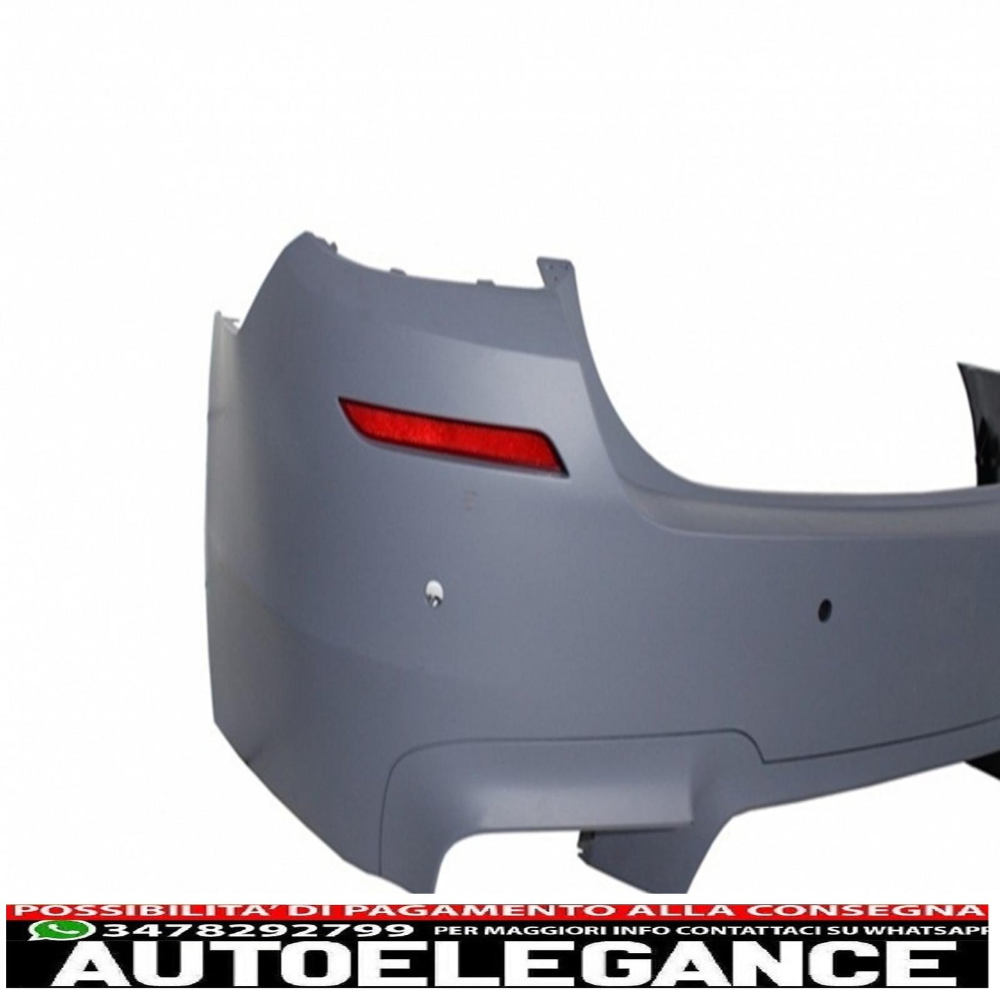 kit carrozzeria adatto per bmw serie 5 f10 (2011-2017) lci e nonlci m5 design con diffusore d'aria pdc sra