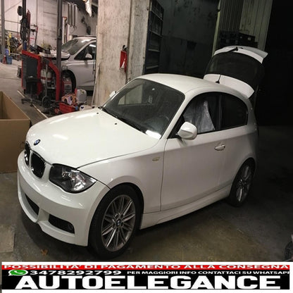 front bumper suitable for bmw 1 series e81 e82 e87 e88 (2009-up) m-tech m-technik design