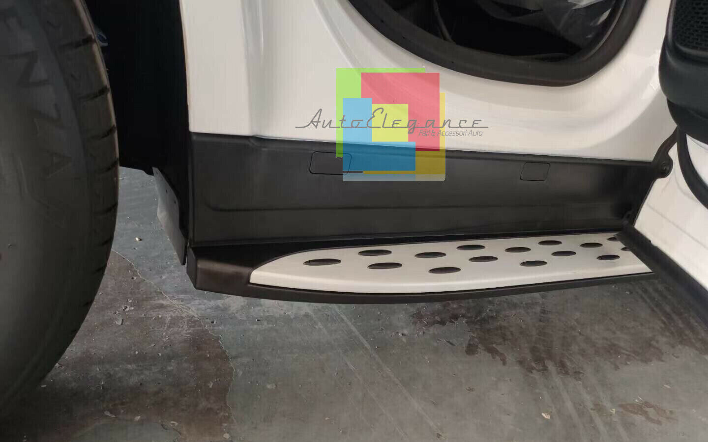 UNDER DOOR MERCEDES GLA H247 2020+ SIDE STEPS UNDER DOOR SPORT amg - 