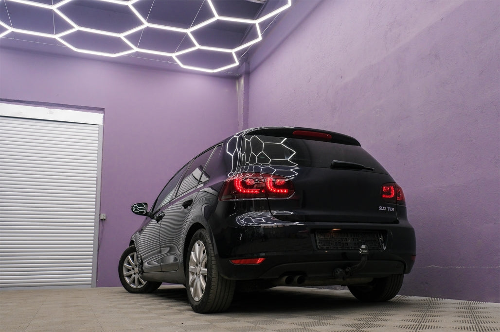FULL LED REAR LIGHTS SUITABLE FOR VW GOLF 6 (2008-2013) LOOK R20