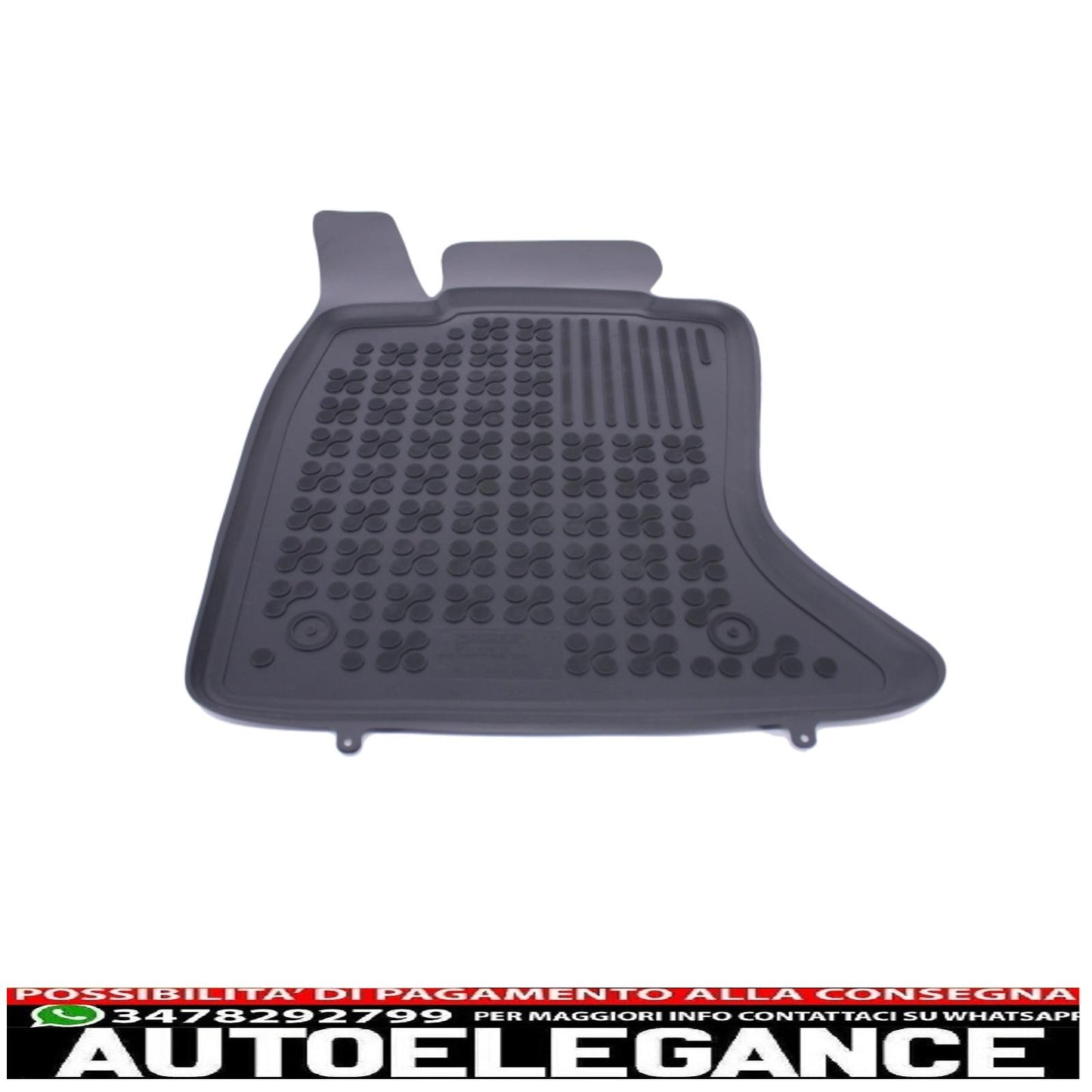 Black rubber mat suitable for BMW 5 Series F10 F11 LCI 2014+