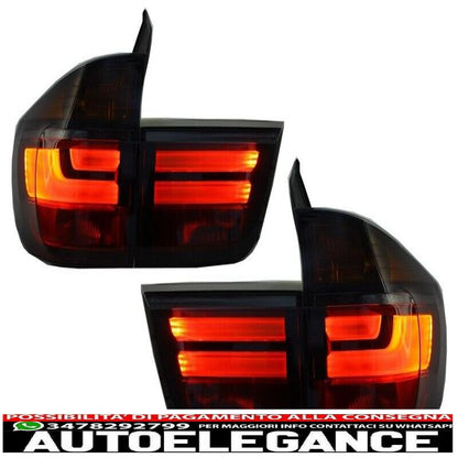 LED Lights for BMW X5 E70 07-10 Light Bar LCI Facelift Smoke Look 
