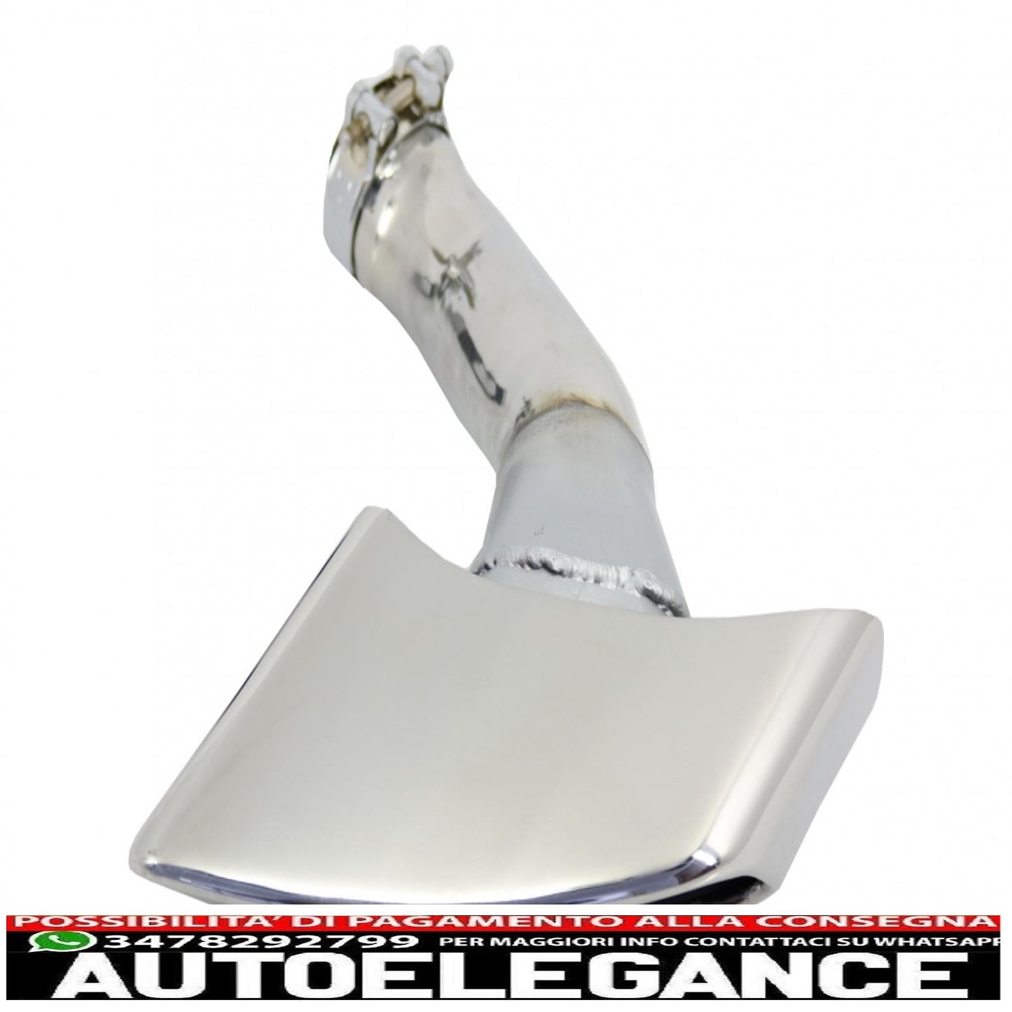 Exhaust muffler tips suitable for bmw x6 e71 (2008-2014) v8 design