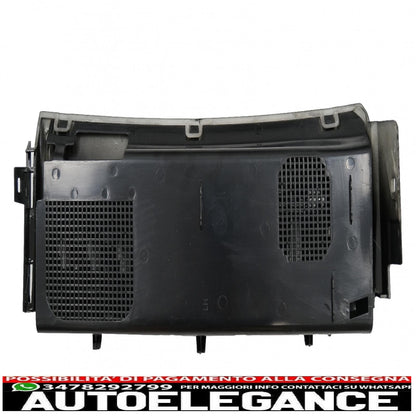 gruppo griglia centrale e prese d'aria laterali adatto per land rover vogue iii l322 (2006-2009) all black autobiography supercharged edition