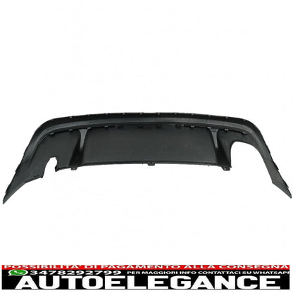Diffusore aria paraurti posteriore adatto per vw jetta mk6 vi (2011-2014) gli design