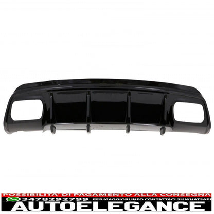 Diffusore Posteriore Nero per MERCEDES CLASSE A W176 Facelift 2012-2018 A45 Look-mostra il titolo originaleTesto originaleDiffusore posteriore nero per MERCEDES Classe A W176 Facelift 2012-2018 A45 Look