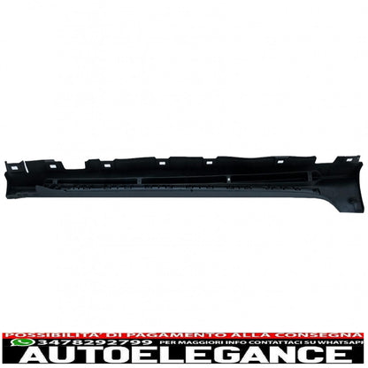 side skirts with additional moldings suitable for audi a5 f5 sportback facelift (2020 onwards) racing look 