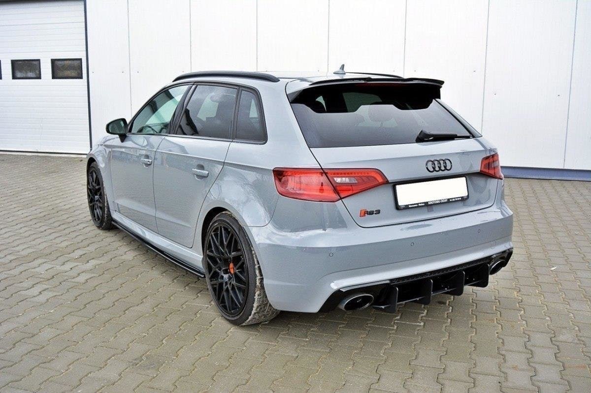 ALA SPOILER TETTO ADATTO PER AUDI A3 8V SPORTBACK 2016-2020 RS3 LOOK NERO LUCIDO