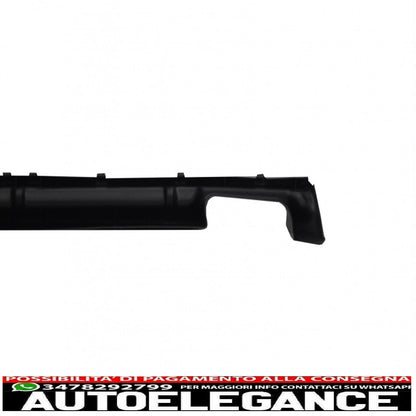 Diffusore mantovana spoiler paraurti posteriore adatto per BMW serie 3 e36 (1992-1997) design m3 per paraurti standard