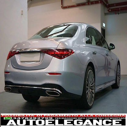 Rear bumper suitable for mercedes s class w223 v223 (2020-up) sport line design 
