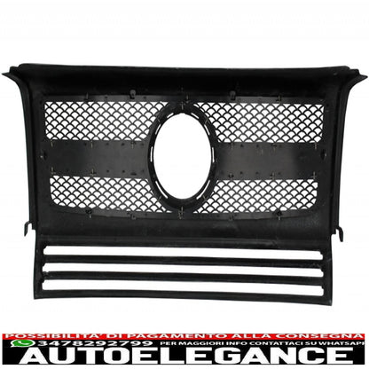 real carbon front parts suitable for mercedes g-class w463 amg (1990-2014) g65 design grille headlights spoiler covers 