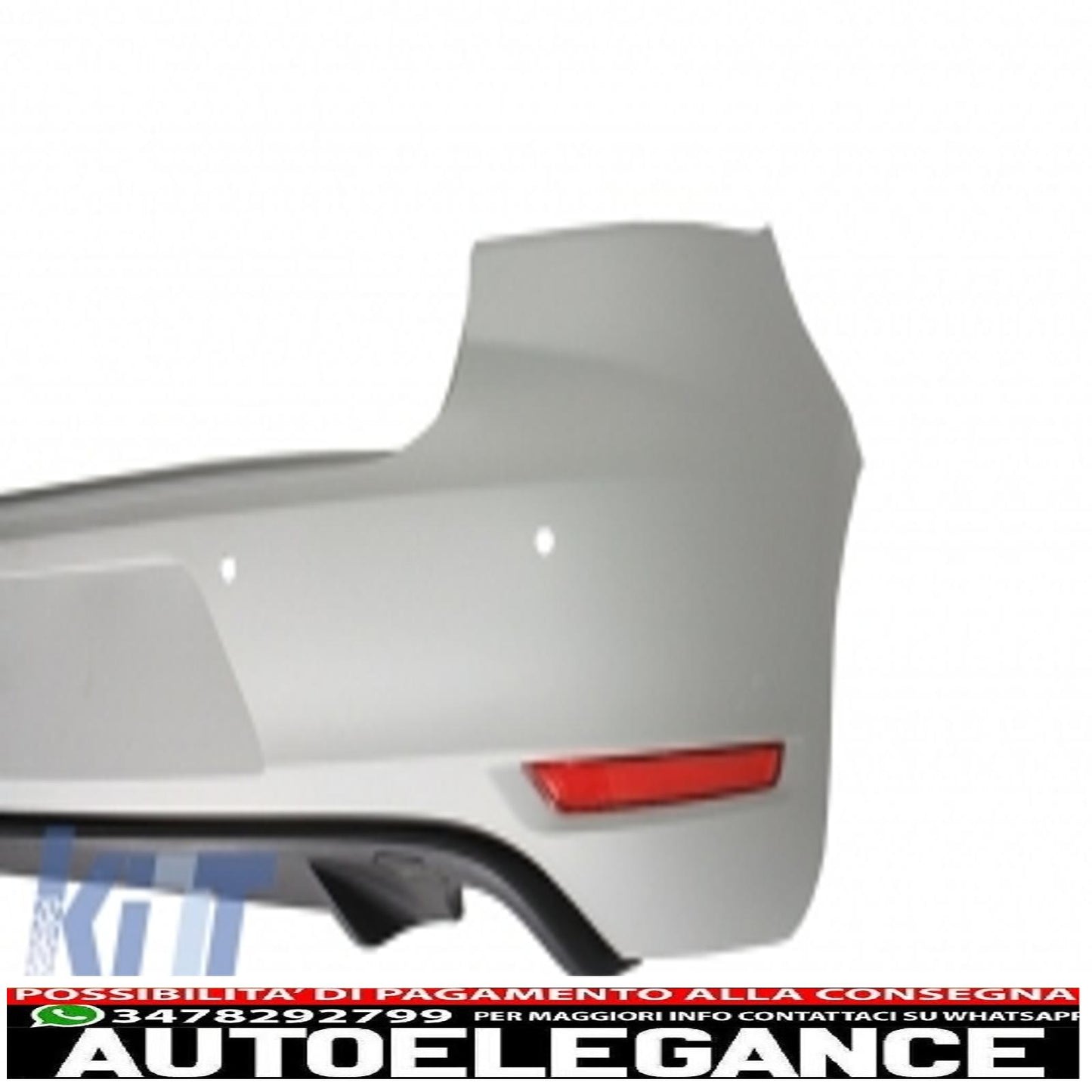 body kit suitable for vw golf vi 6 (2008-2013) gti design with pdc