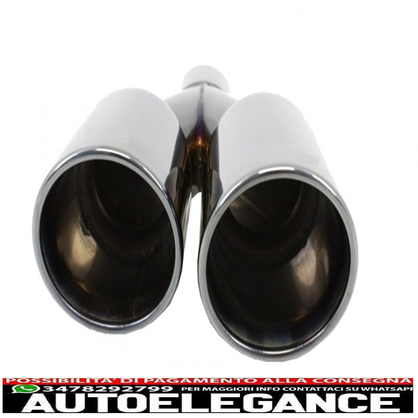 paraurti posteriore spoiler mantovana diffusore doppia uscita terminali di scarico marmitta neri adatti per bmw serie 3 f30 f31 (2011-2019) m design