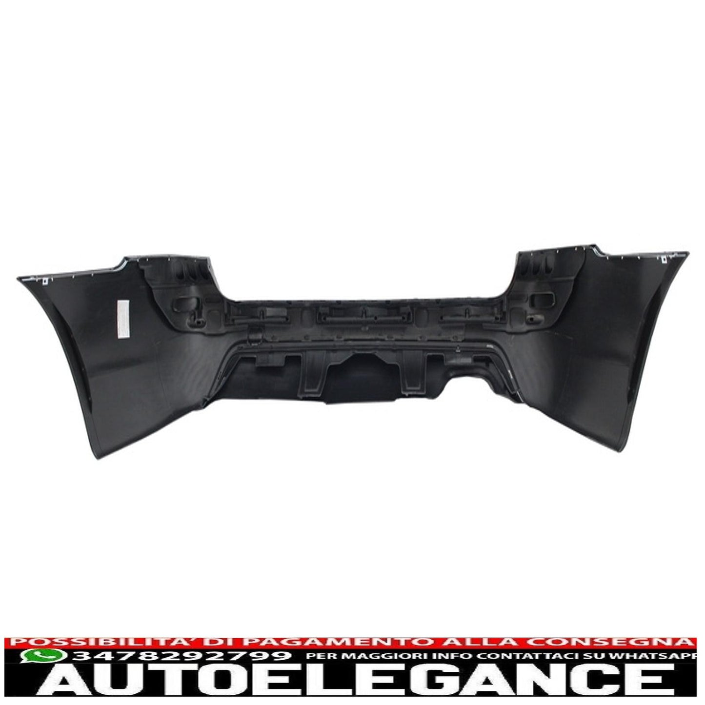 paraurti anteriore senza fendinebbia e paraurti posteriore adatto per bmw serie 5 e60 (2003-2010) design m-technik