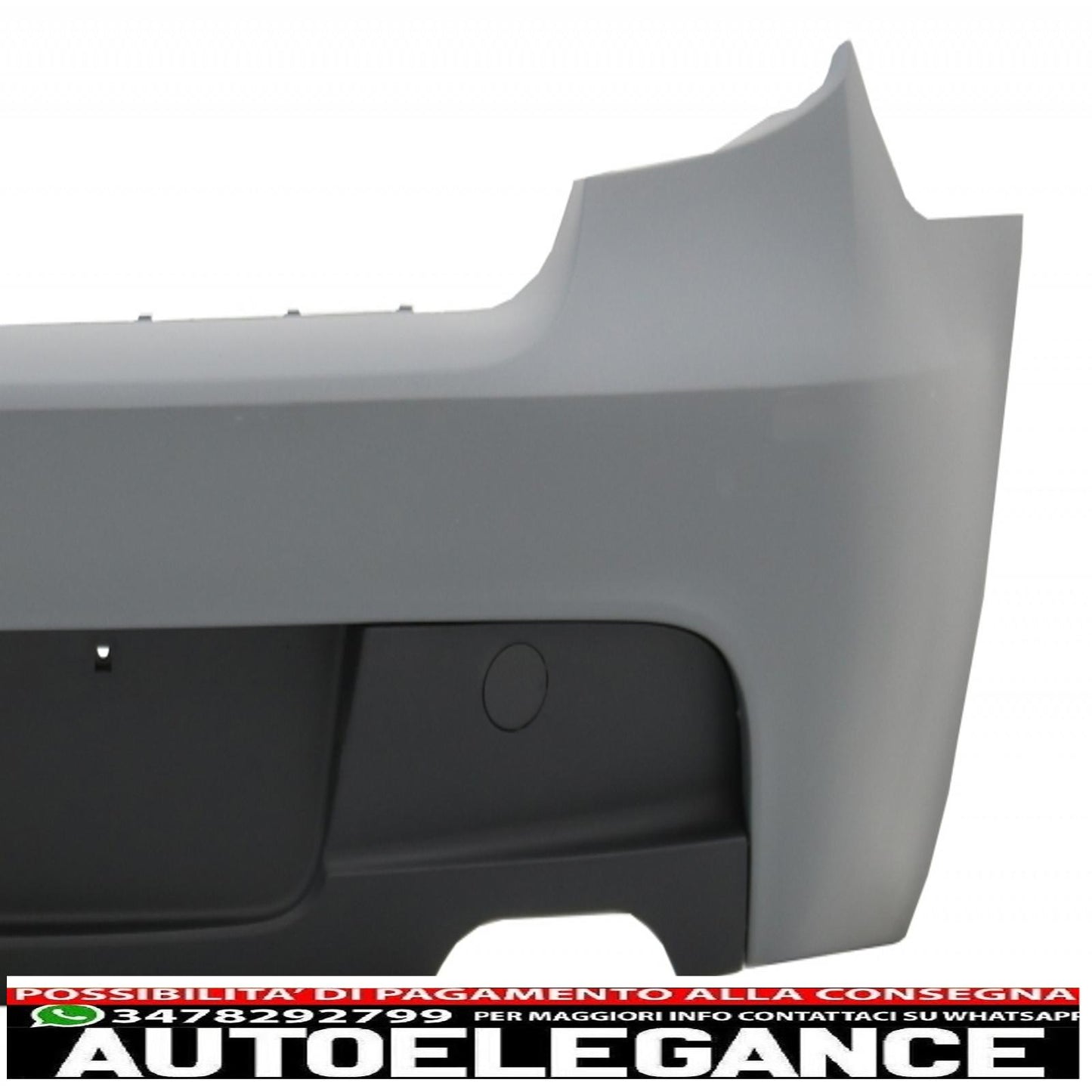 complete body kit with double exhaust tips in matt carbon fiber suitable for BMW 1 series e81 e87 hatchback (2004-2011) m-technik m sport design without pdc