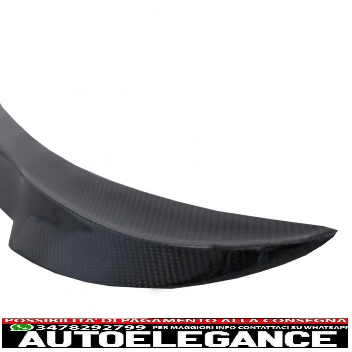 trunk spoiler suitable for bmw 3 series f30 f80 (2011-2018) m4 design real carbon