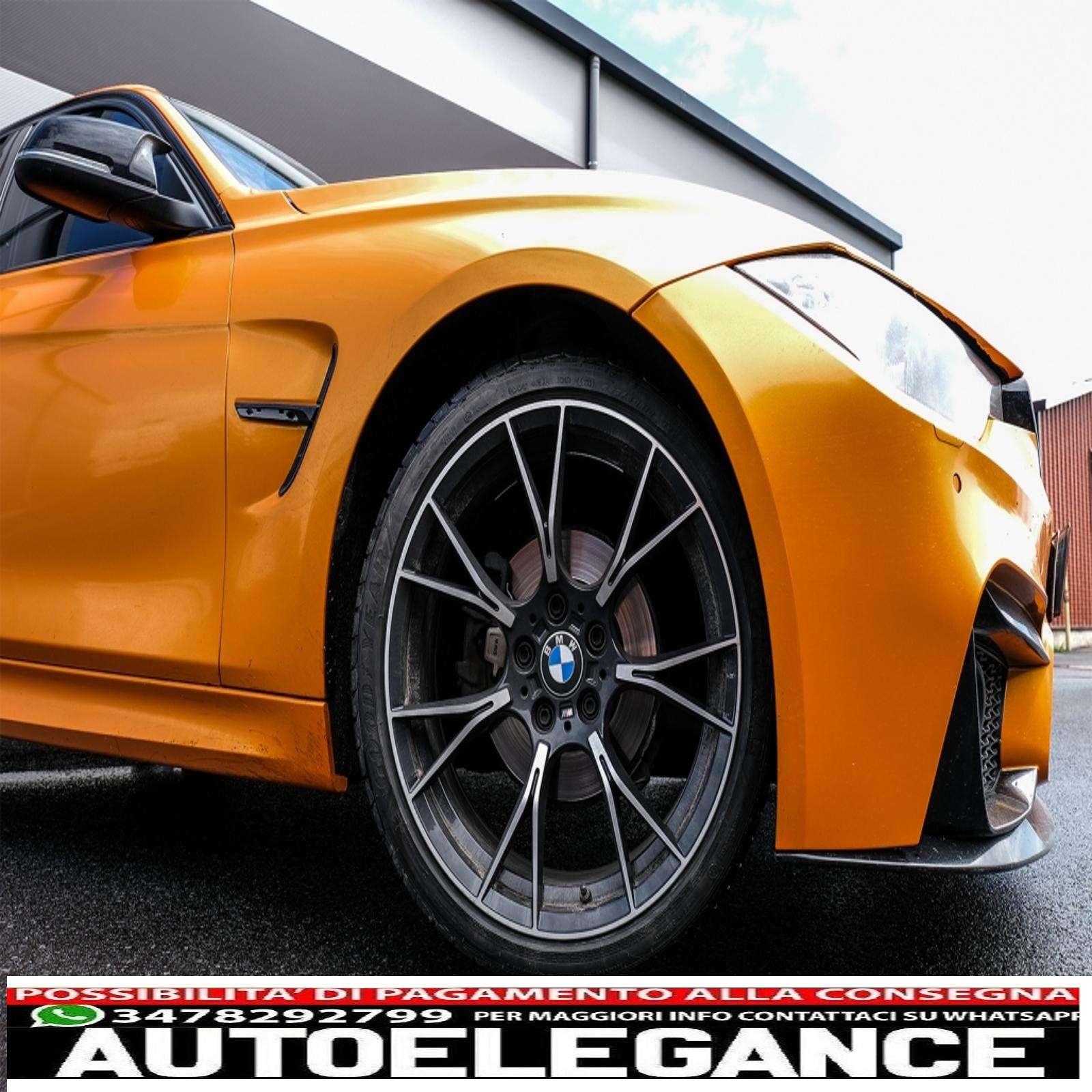 Copri specchietti adatti per bmw serie 1/2/3/4 f20 f21 f22 f23 f30 f31 f32 f33 f36 nero AUTOELEGANCERICAMBI