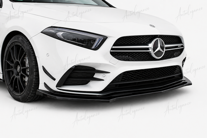 🔥ART.0066 SPLITTER ADATTO PER MERCEDES CLASSE A W177 AMG NERO LUCIDO🔥