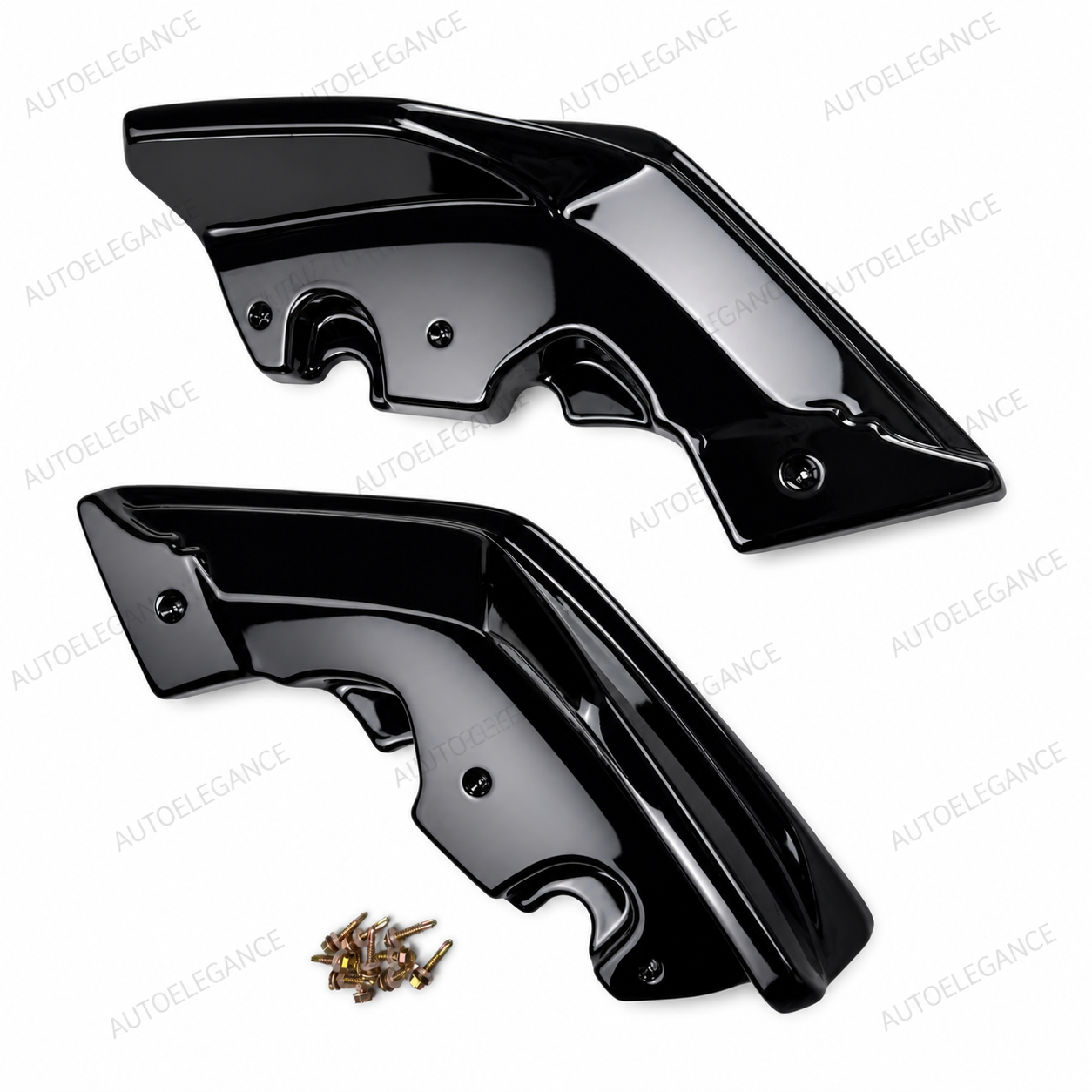 💫Flaps Posteriori Stile Maxton Nero Lucido Per BMW Serie 1 F40 M Pack 2019+💫
