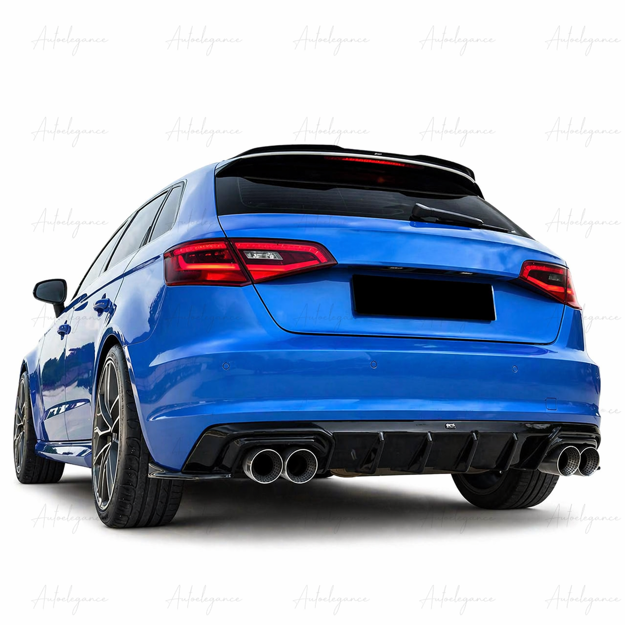 🔥ART.9620 DIFFUSORE NERO LUCIDO AUDI A3 8V Sportback 13-16 SOLO PER STANDARD🔥