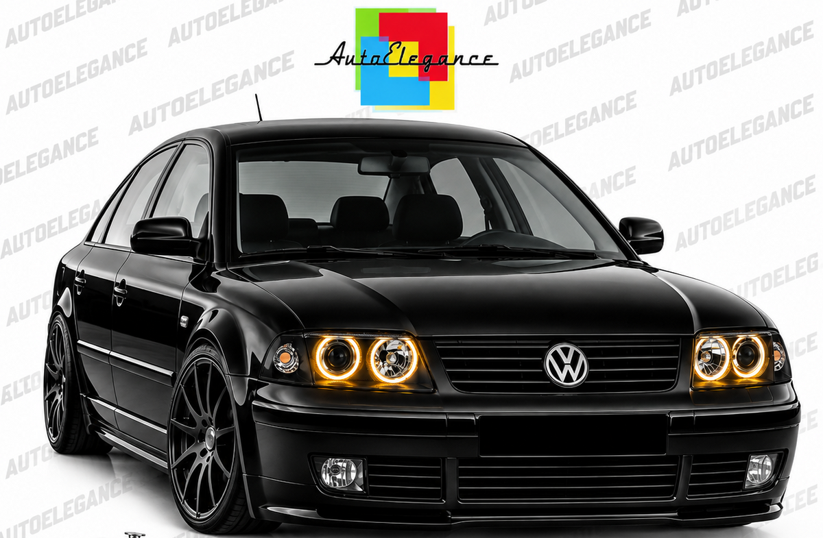 ART.10753  FARI ANTERIORI ADATTO PER VW PASSAT B5 3B 11.96-08.00 NERO