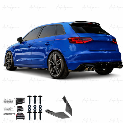 🔥ART.9642 BODYKIT ADATTO PER  AUDI A3 8V SPORTBACK 2013-2016🔥