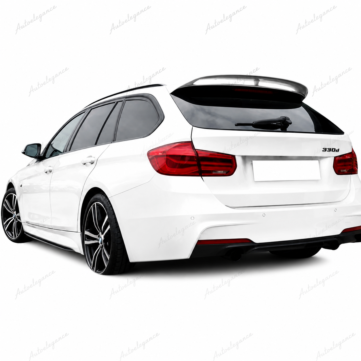 🔥ART.9746 SPOILER POSTERIORE PER TETTO BMW  F31 NERO LUCIDO IN ABS / 12-18🔥