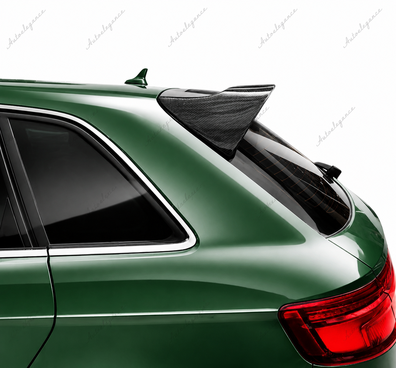 🔥ART.9877 SPOILER PER TETTO AUDI A3 S3 RS3 SPORTBACK NERO LUCIDO 13-20🔥