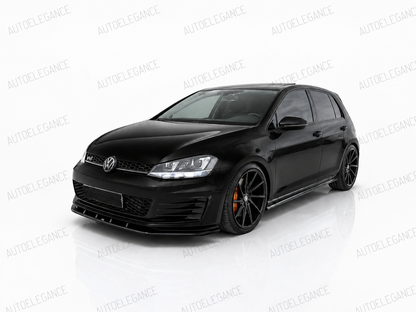 💕ART.10258 SPLITTER VW Golf Mk7 GTI / GTD NERO LUCIDO💕
