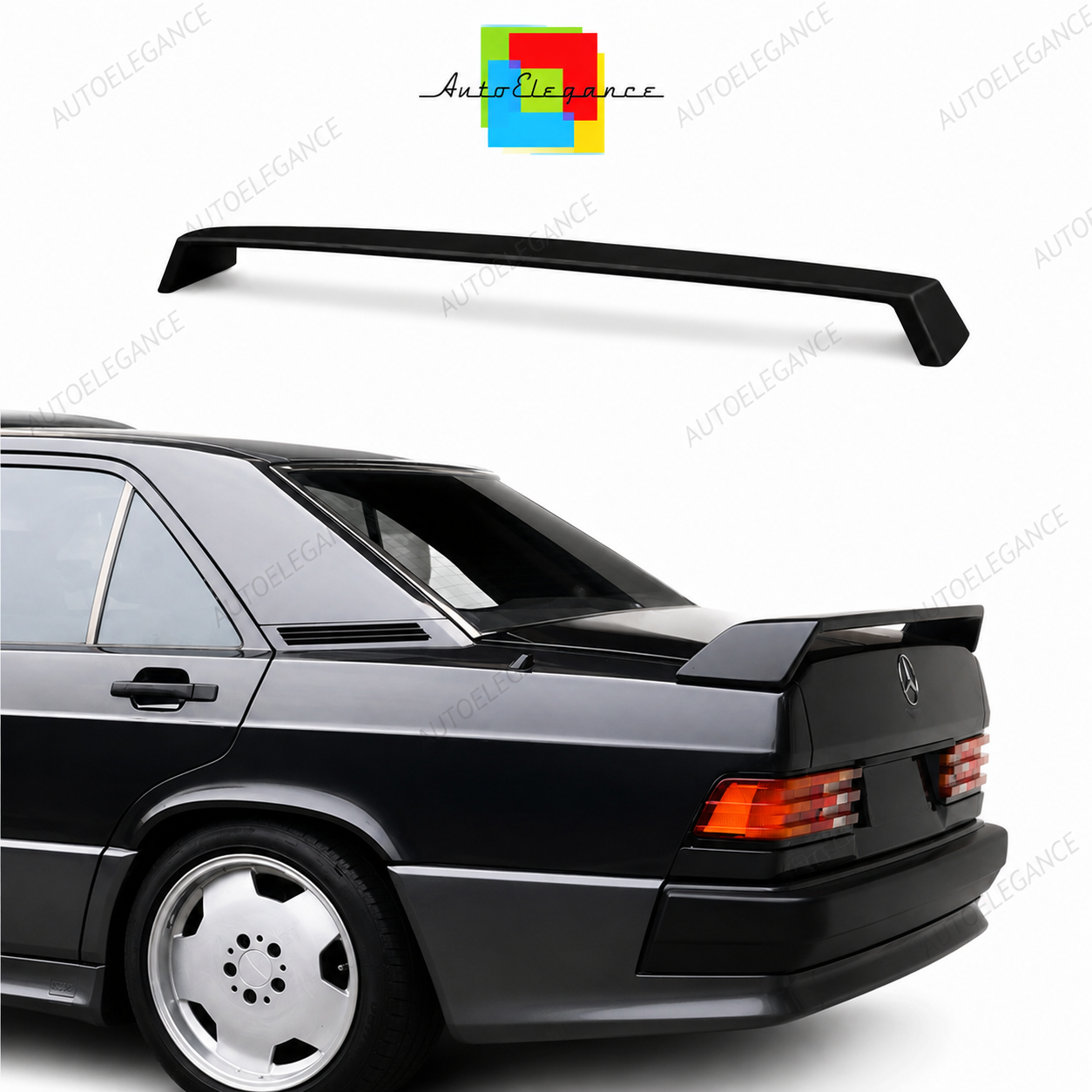 👉SPOILER ALETTONE POSTERIORE MERCEDES 190 W201 (1982-1993)👈
