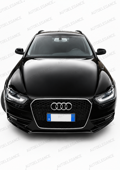💫ART.0624 GRIGLIA ANTERIORE AUDI A4 B8 12-15 AVANT BERLINA RS4 CROMATO💫