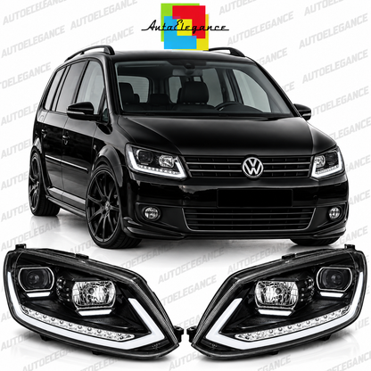 ART.10754  FARI ANTERIORI ADATTO PER VW TOURAN I 10-15