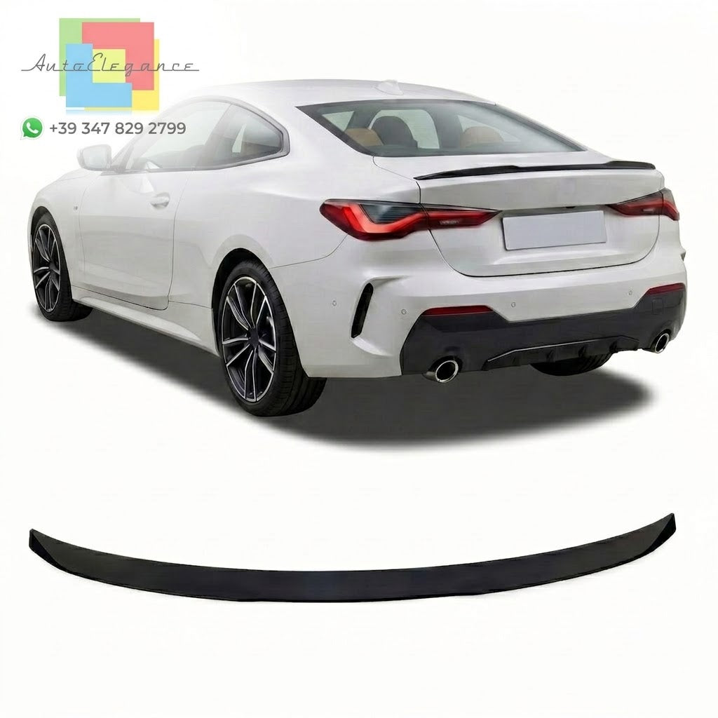 💫Spoiler posteriore sportivo opaco nero per BMW Serie 4 G22 Coupé 2020-💫