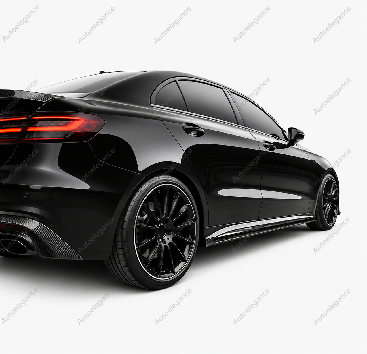 🔥MINIGONNE LATERALI CLASSE A W177 CLA 200 HATCHBACK AMG LINE FIBER CARBONI🔥