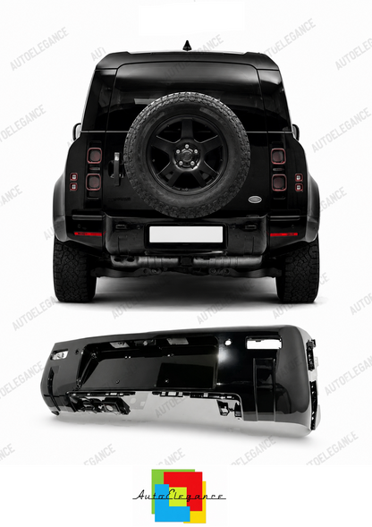 💕PARAURTI  POSTERIORI LAND ROVER  DEFENDER  L663 2020+ NERO  LUCIDO 💕