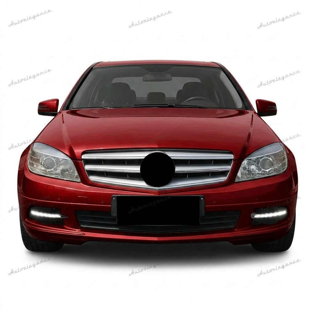 🔥ART.2200 GRIGLIE FENDINEBBIA ADATTO PER MERCEDES W204 2007-2011 LED DIURNE🔥